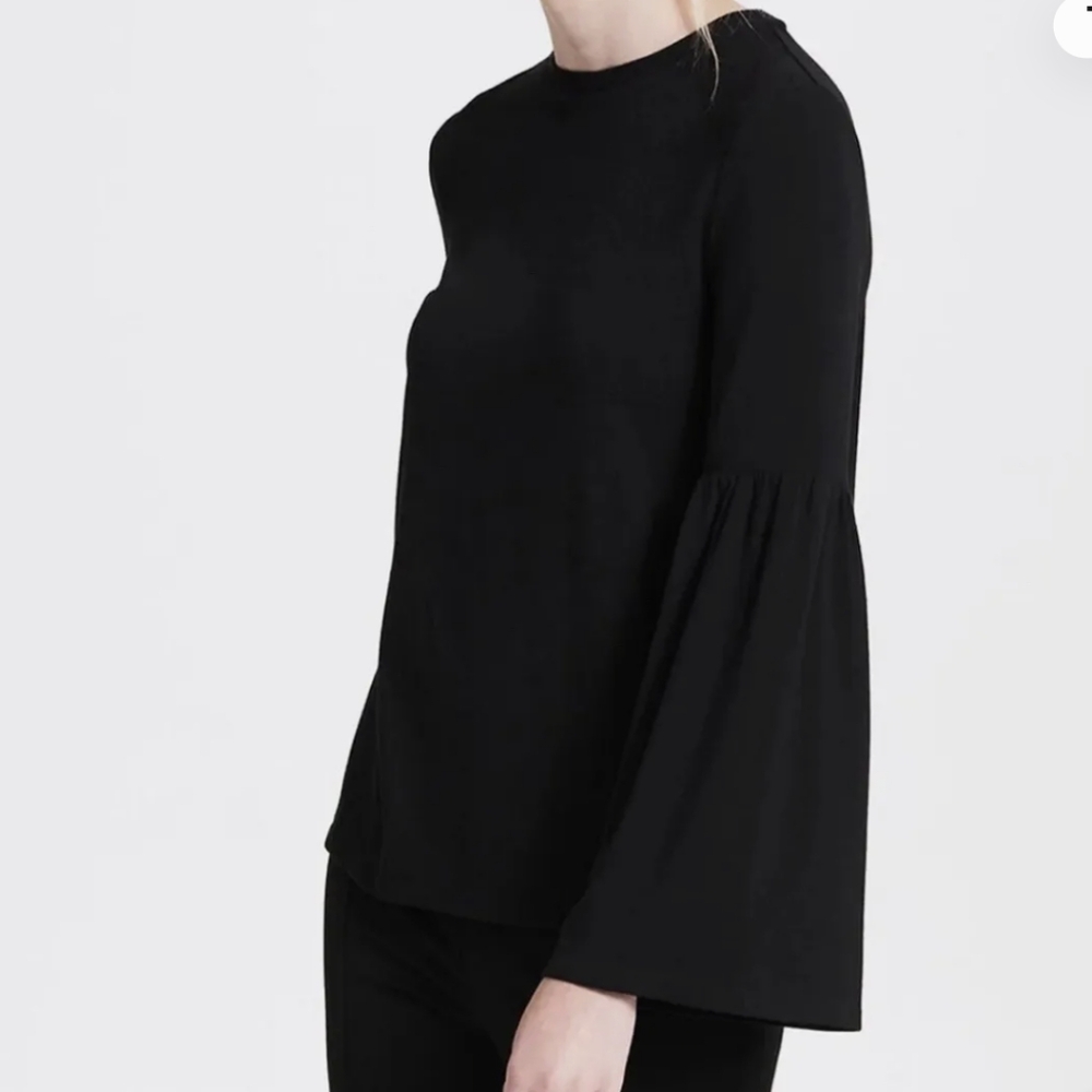 Calvin Klein Black Long Sleeve Top - Picture 6 of 6